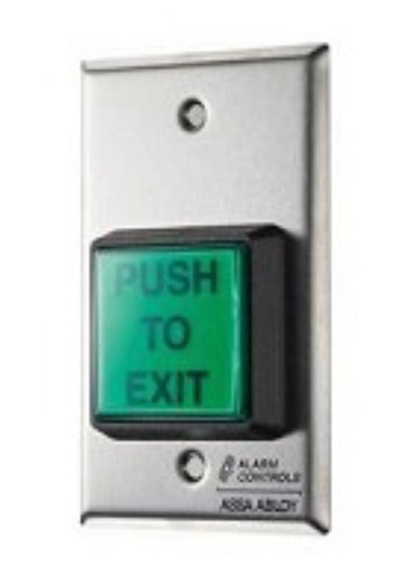 Alarm Controls TS2T Single Gang Illuminated Pushbutton with Timer
