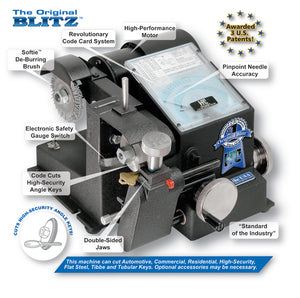 HPC Original Blitz Key Machine, 1200CMB - Locksmith.Supply