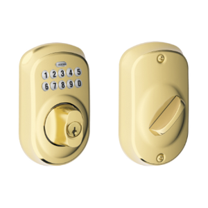 Schlage BE365 Keypad Plymouth Deadbolt - Locksmith.Supply