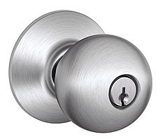 Schlage Orbit F51A Entry Knob - Locksmith.Supply